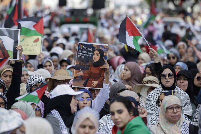 Microsoft CEO Heckled Over Company’s Ties To Israeli Military