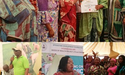 Springtime Development Foundation, CWEMA Train Over 500 Women In Organic Farming To Support Osun Govt 