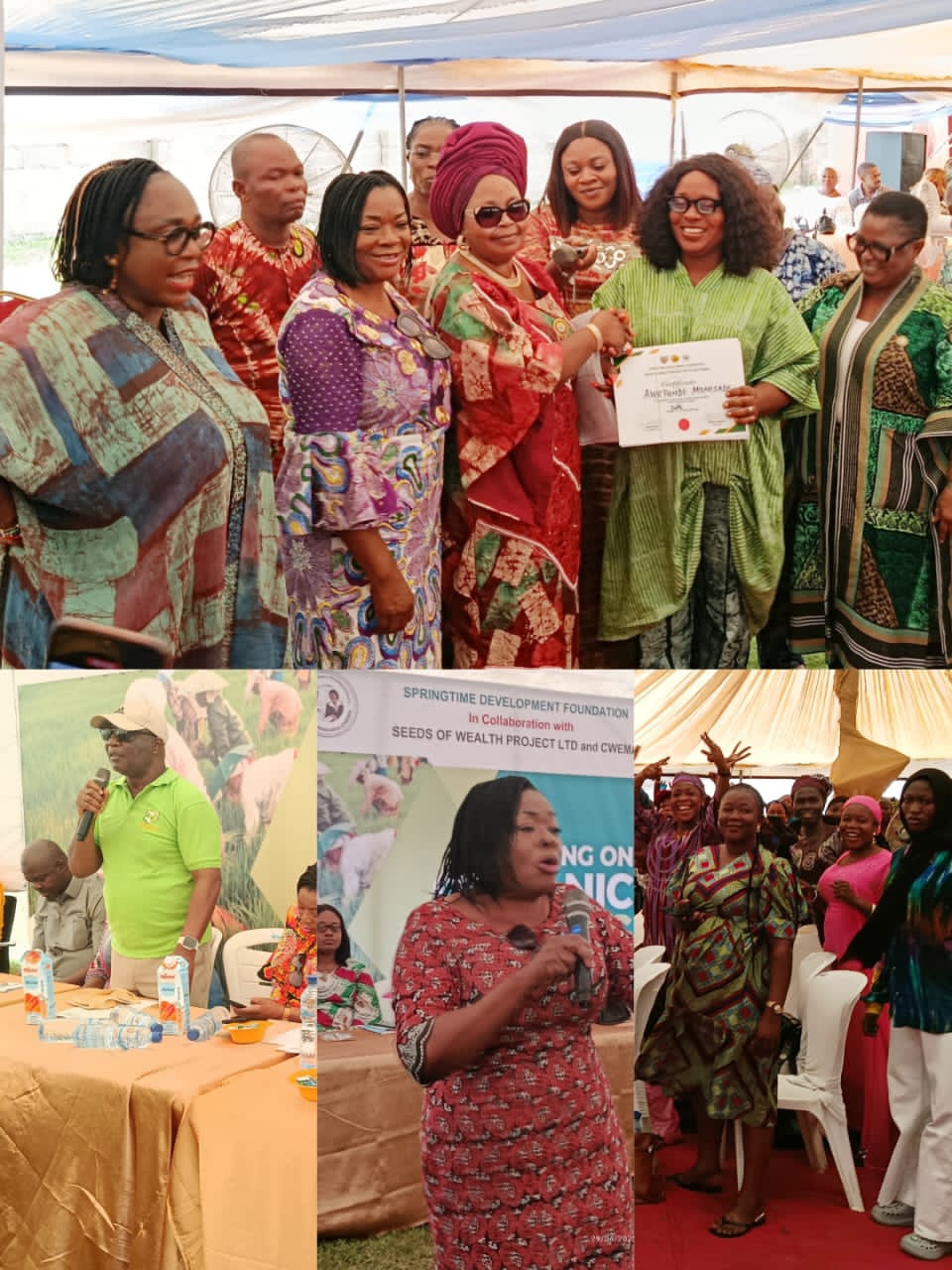 Springtime Development Foundation, CWEMA Train Over 500 Women In Organic Farming To Support Osun Govt