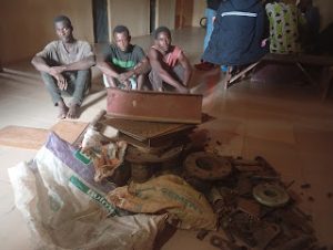 Osun Amotekun Nabs Criminal Syndicate Behind N4.5 Million Steel Theft,Multiple Burglary Cases