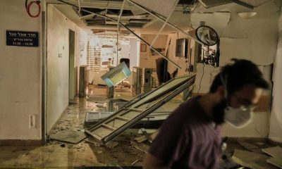 Israeli Police Block Media From Filming Hospital Hit By Iranian Missile On Thursday