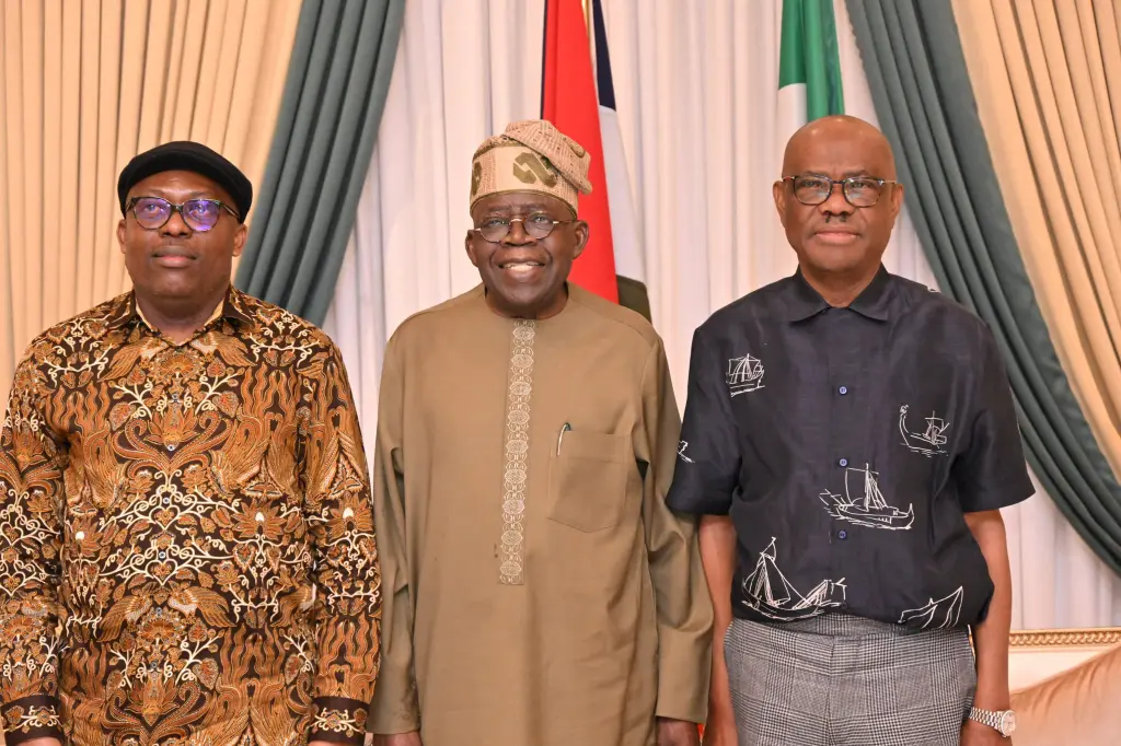 Rivers: Tinubu Meets Wike, Fubara, Lawmakers