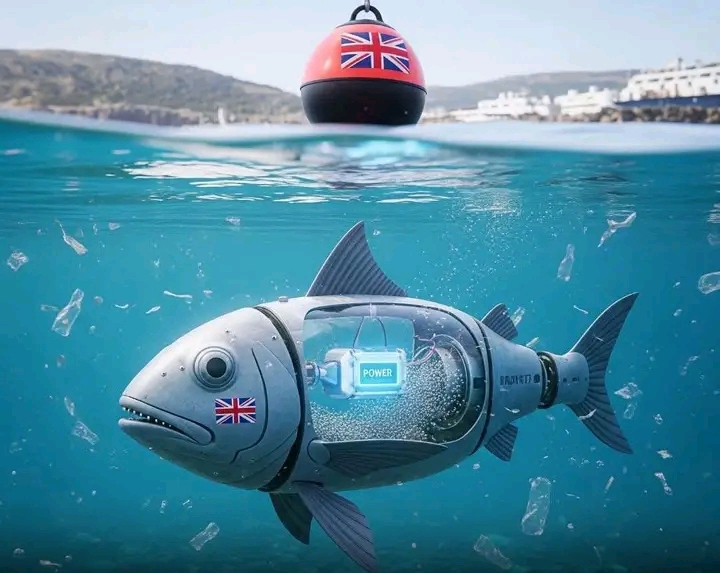 UK Builds Robotic Fish That Eats Microplastics, Powers Itself While Swimming