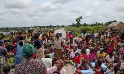 Benue IDPs Block Highway, Make Demand