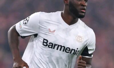 Transfer:Boniface Move To AC Milan Remains Doubtful After Medical Tests