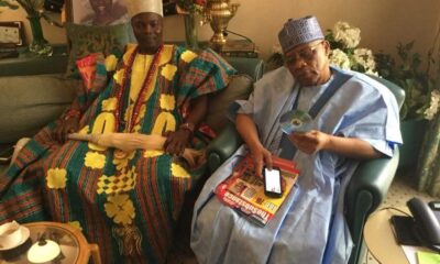 Olowu Greets Former Military President, Ibrahim Babangida At 84