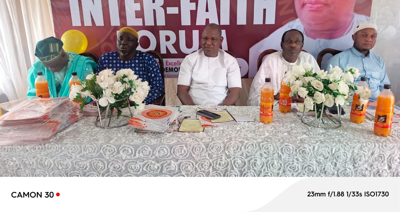 ‎Osun West Inter-Faith Forum Holds Prayer Session For Gov Adeleke's Re-election