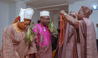 Oodua Youth Parliament Hails Dr. Adi Poju As New Bobaselu Of Inisa Land